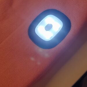 Pink Music/Light Hat with Bluetooth and LED Light